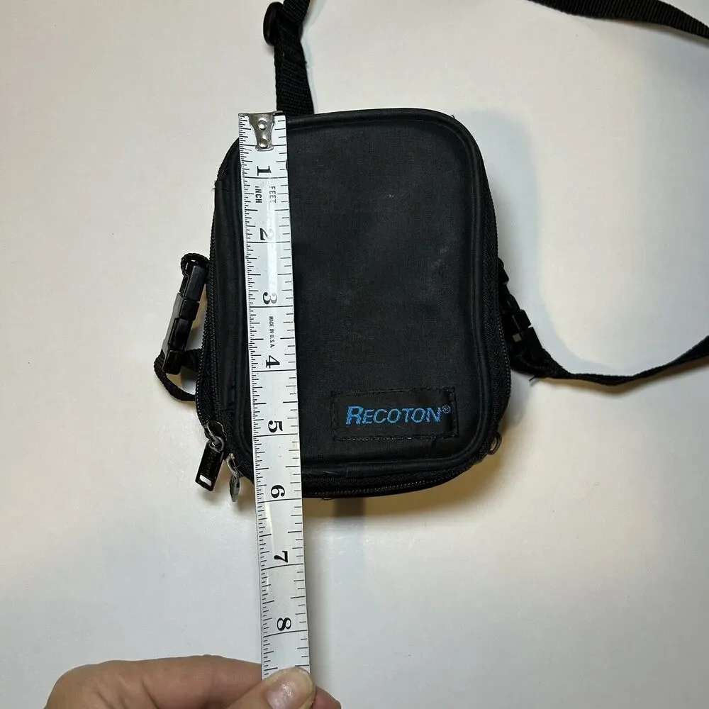 Recoton Vintage Camera Case Pouch Bag Black 8